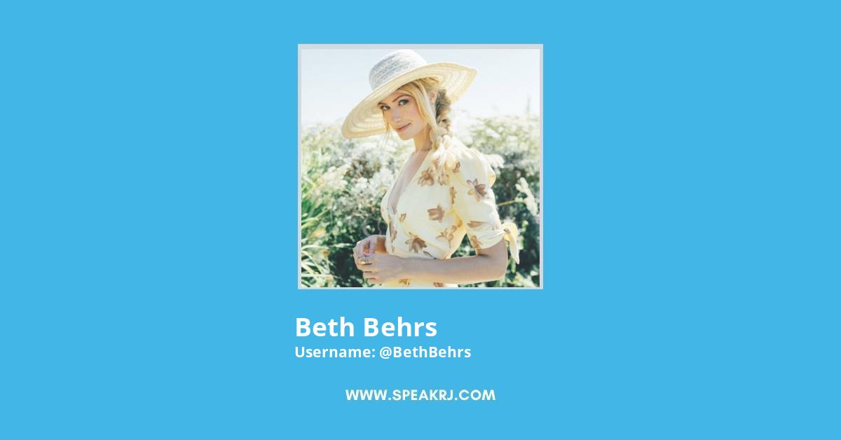 Beth Behrs Twitter Stats