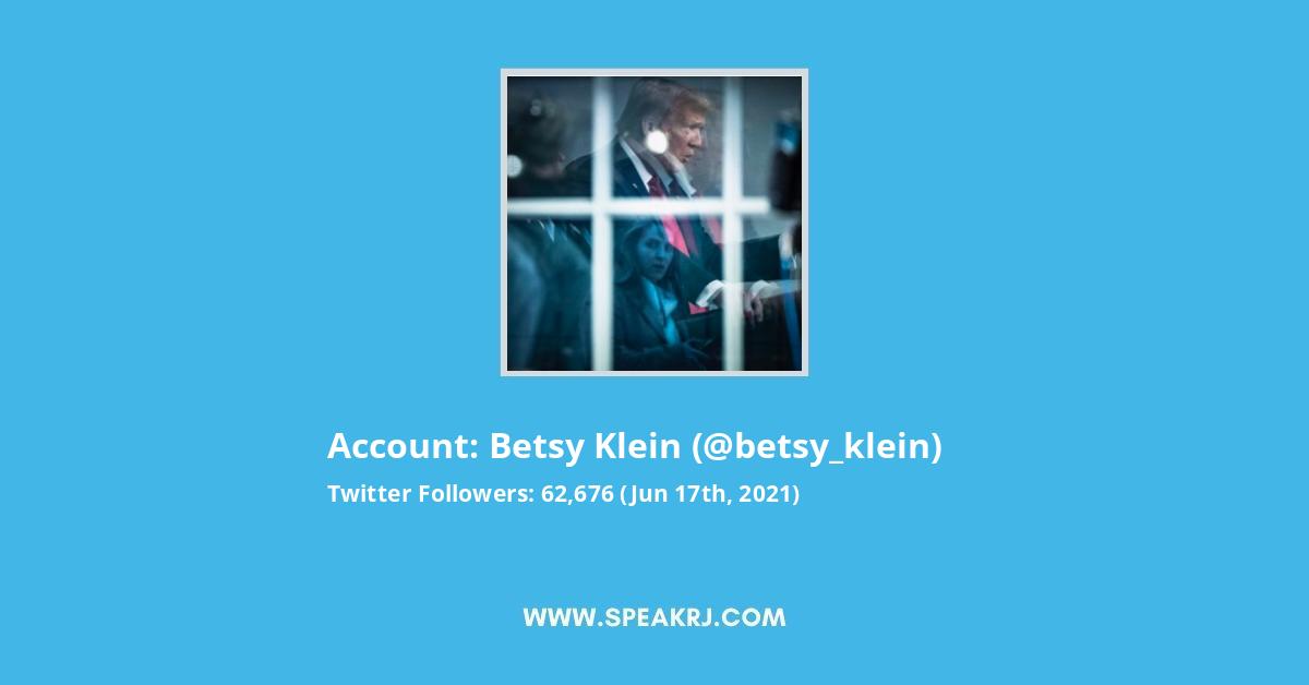 Betsy Klein Twitter Stats