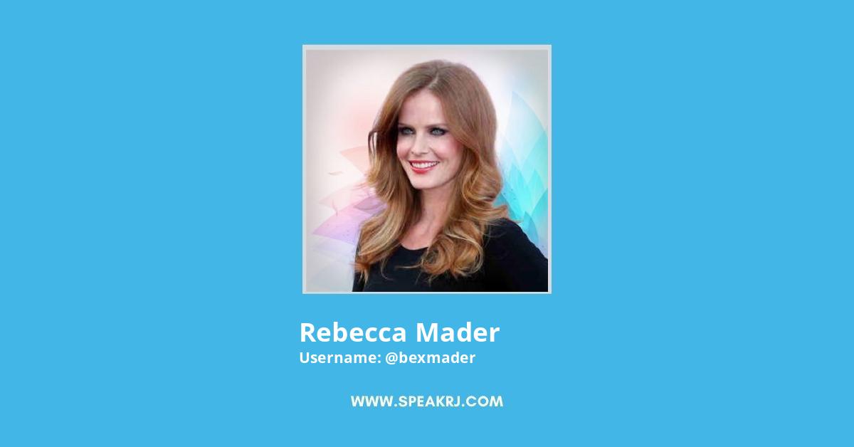Rebecca Mader Twitter Stats