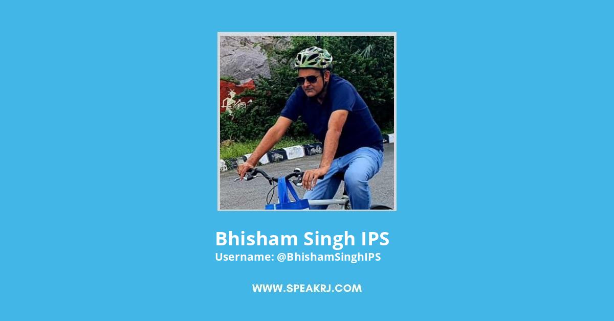 Bhisham Singh IPS Twitter Stats