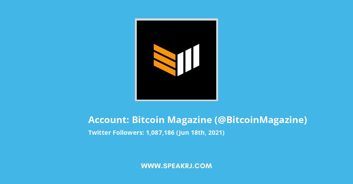 Bitcoin Magazine Twitter Stats