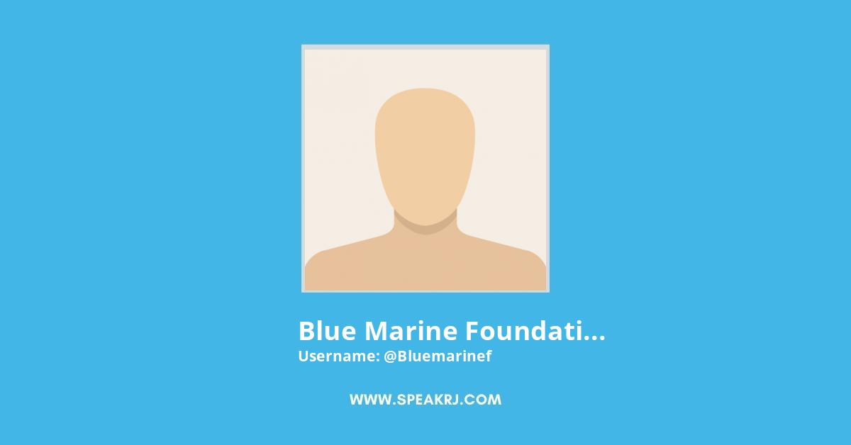 Blue Marine Foundation Twitter Stats