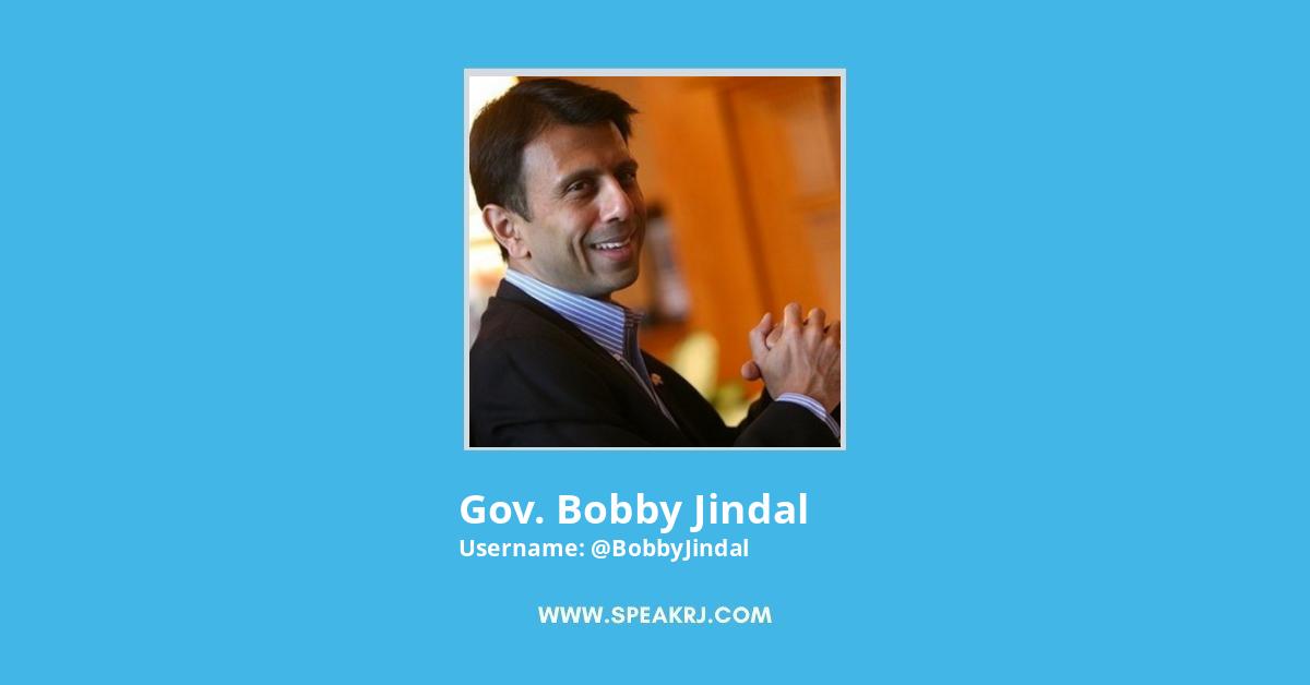 Gov. Bobby Jindal Twitter Stats