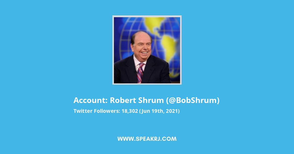 Robert Shrum Twitter Stats
