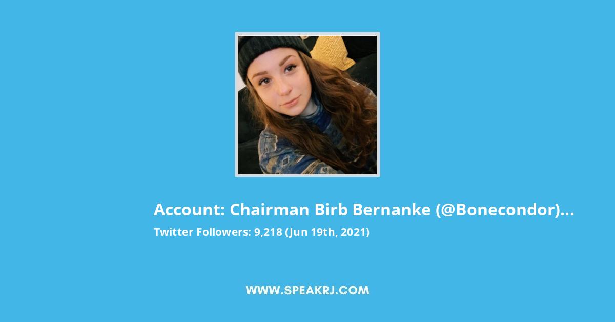 Chairman Birb Bernanke Twitter Stats