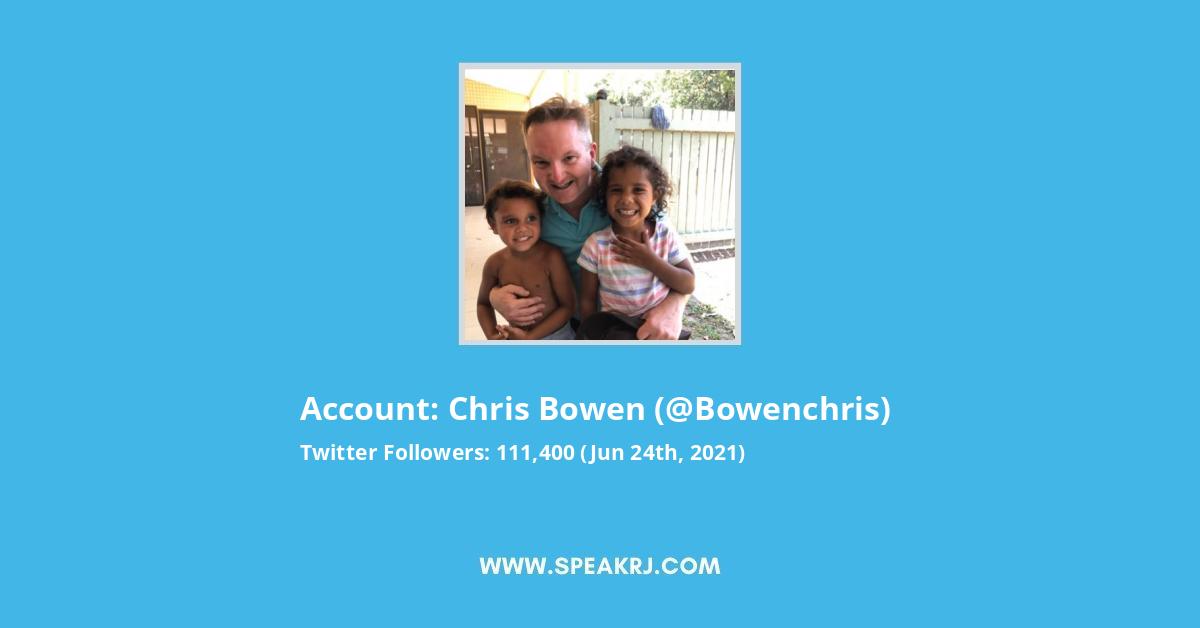 Chris Bowen Twitter Stats