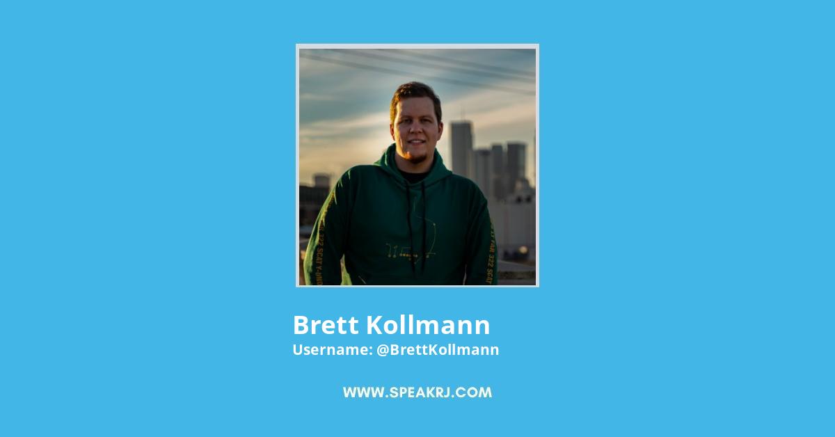 Brett Kollmann Twitter Stats