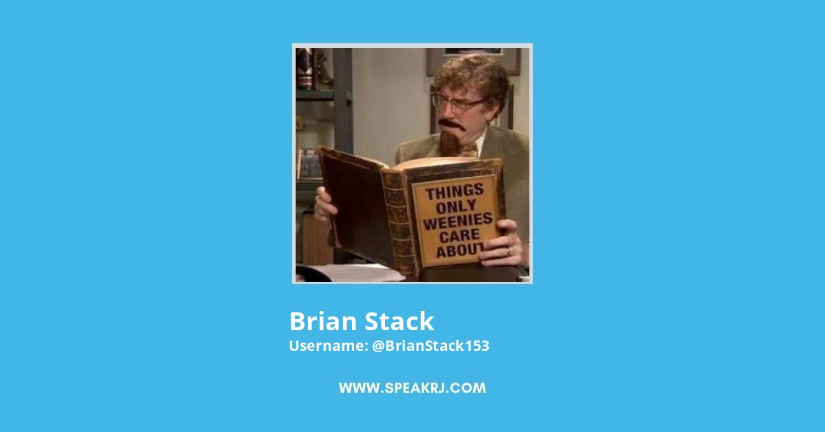 Brian Stack Twitter Stats