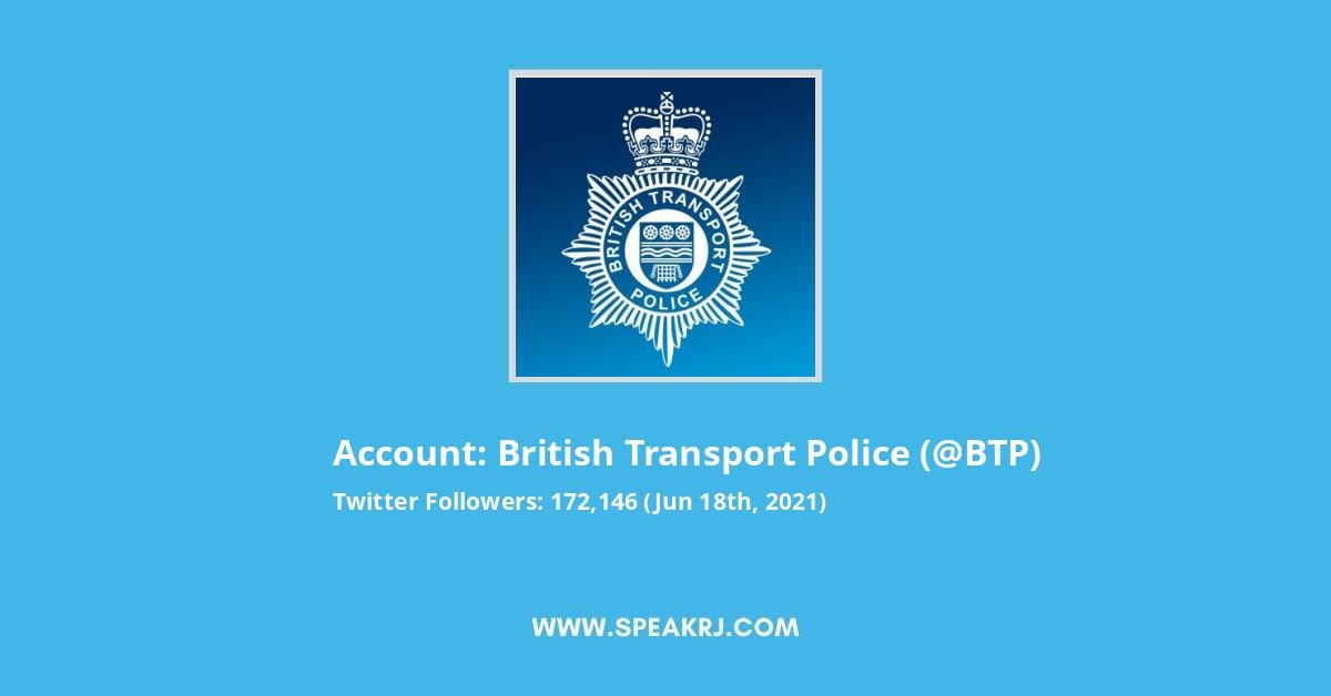British Transport Police Twitter Stats