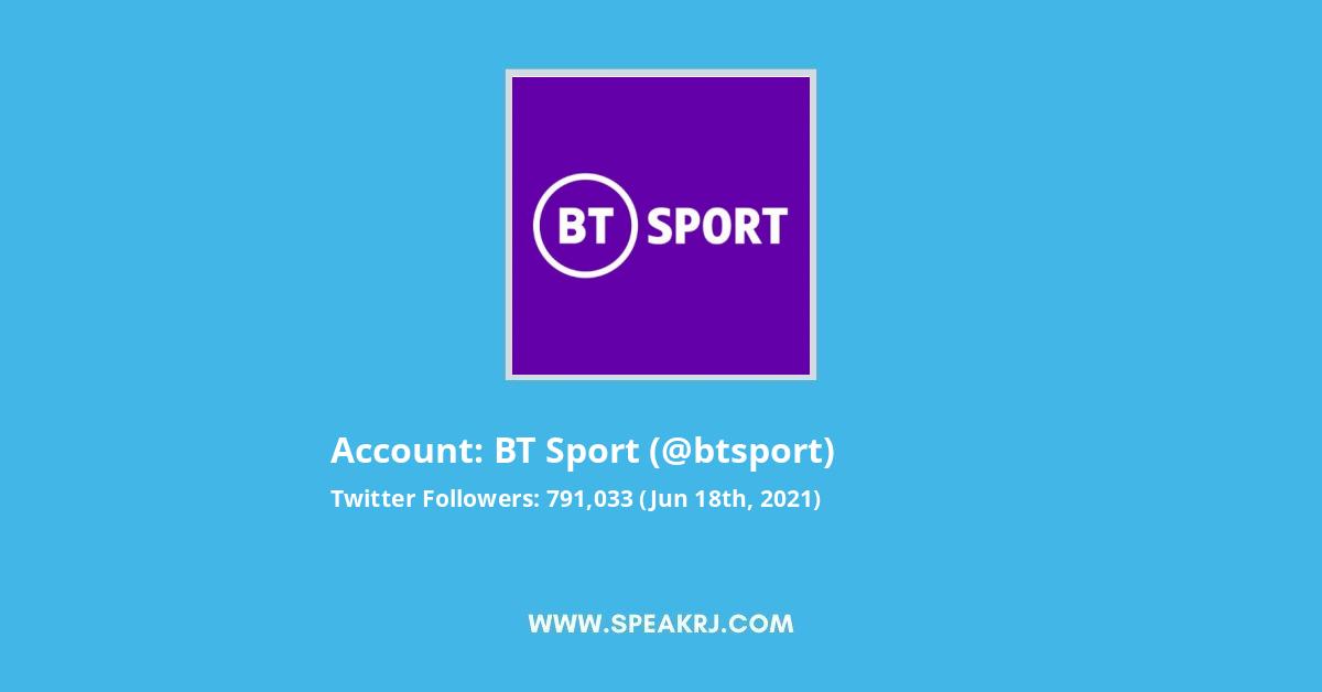 BT Sport Twitter Stats