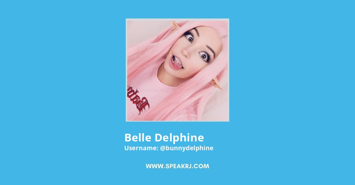 Delphine account belle twitter belle delphine