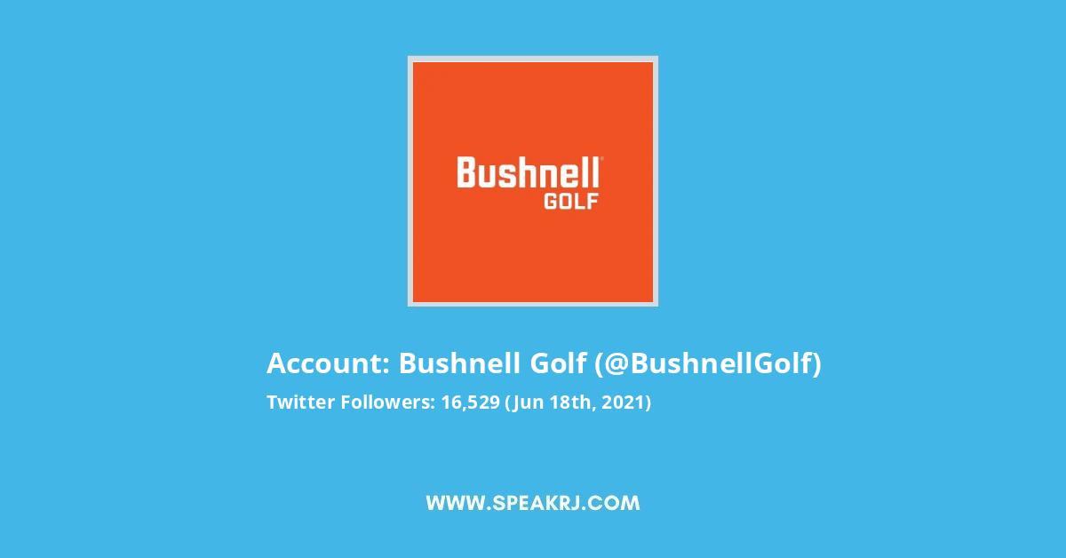 Bushnell Golf Twitter Stats