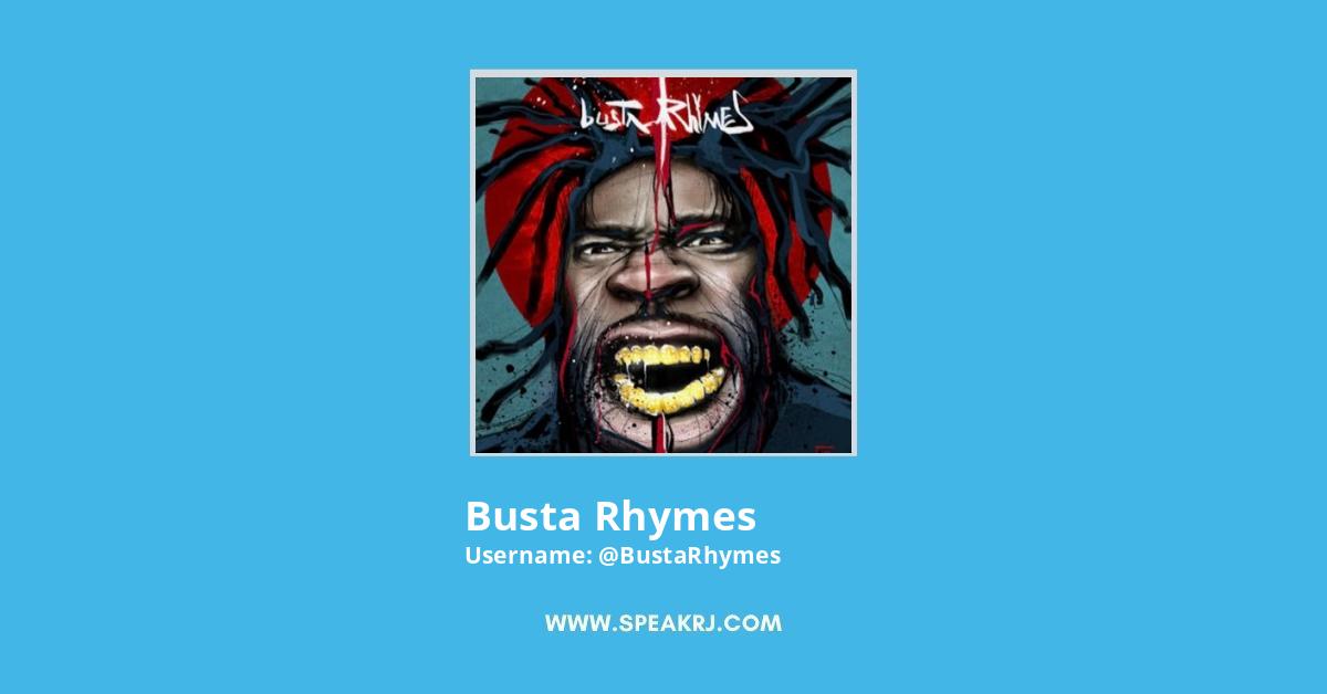 Busta Rhymes Twitter Stats