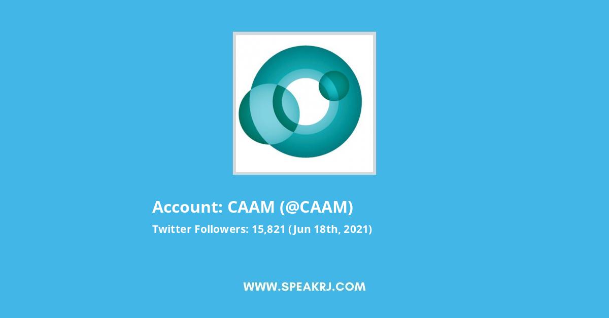 CAAM Twitter Stats