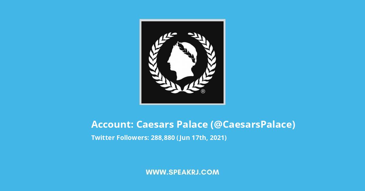 Caesars Palace Twitter Stats