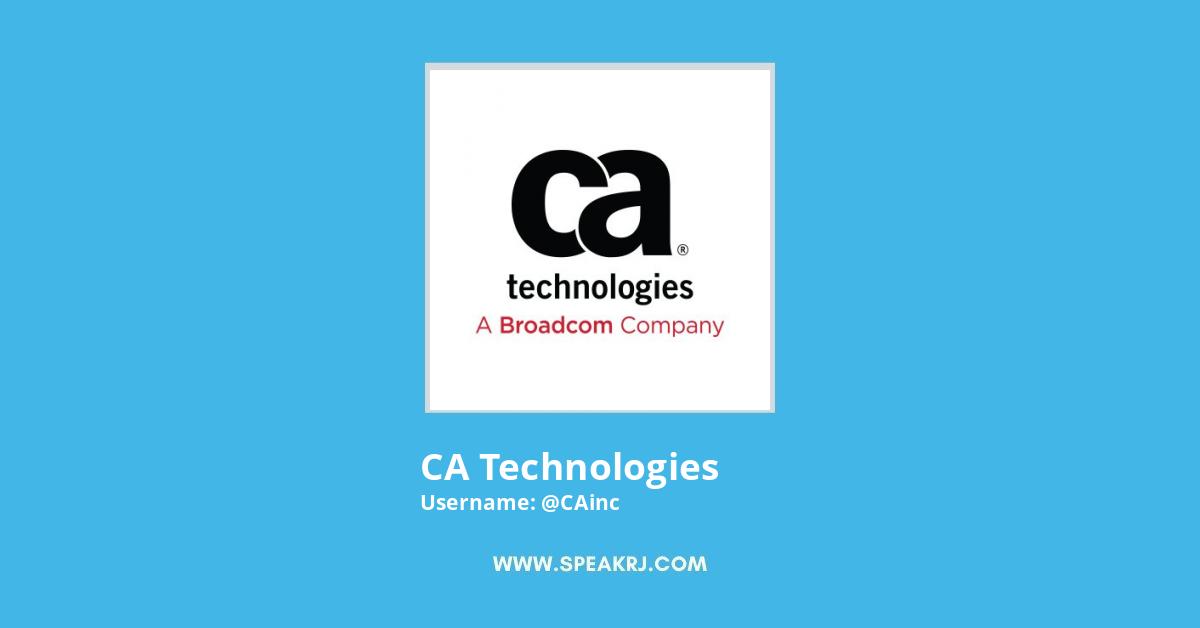 CA Technologies Twitter Stats