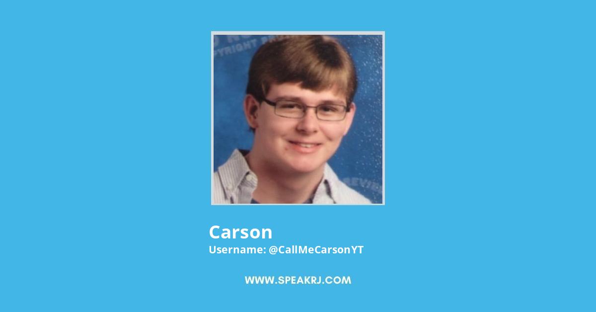 Carson Twitter Stats