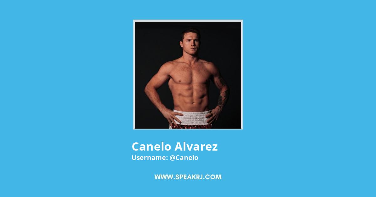 Canelo Alvarez Twitter Stats