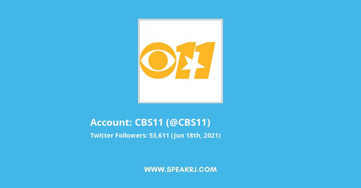 CBS11 Twitter Stats