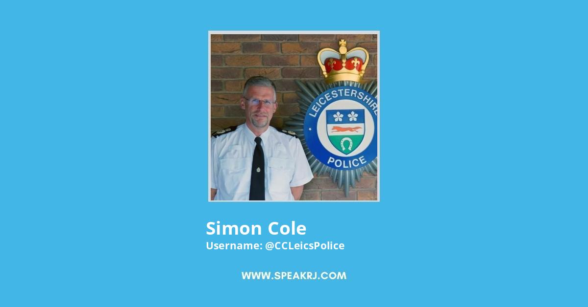 Simon Cole Twitter Stats