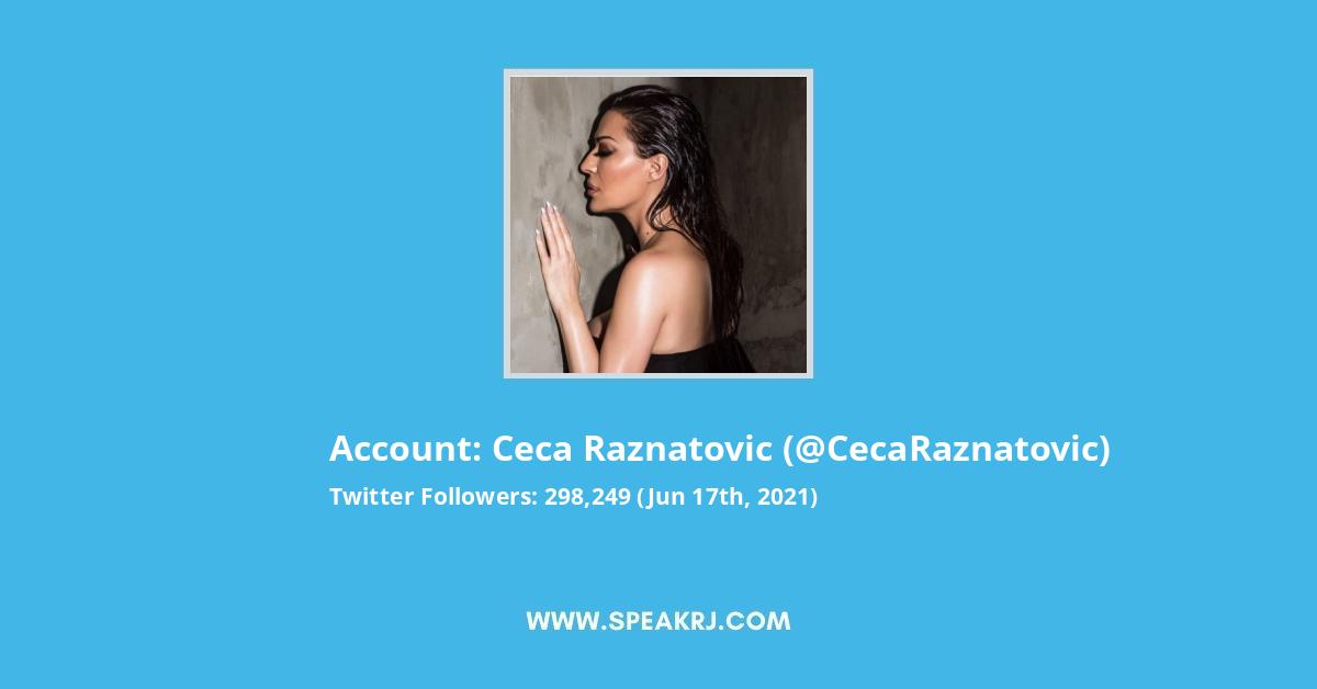 Ceca Raznatovic Twitter Stats