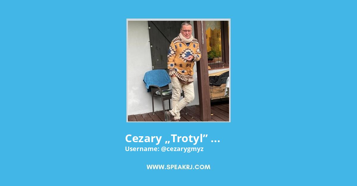 Cezary „Trotyl” Gmyz Twitter Stats