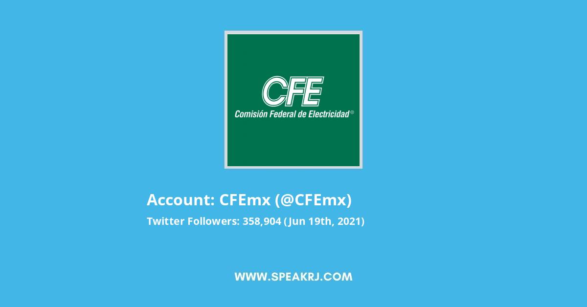 CFEmx Twitter Stats