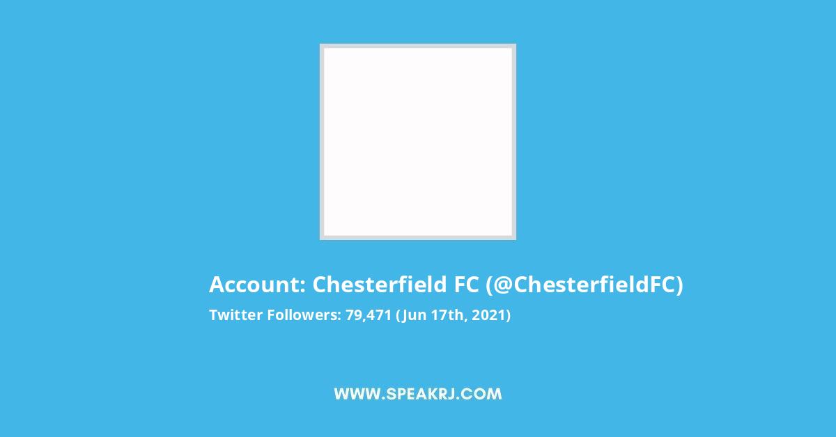 Chesterfield FC Twitter Stats