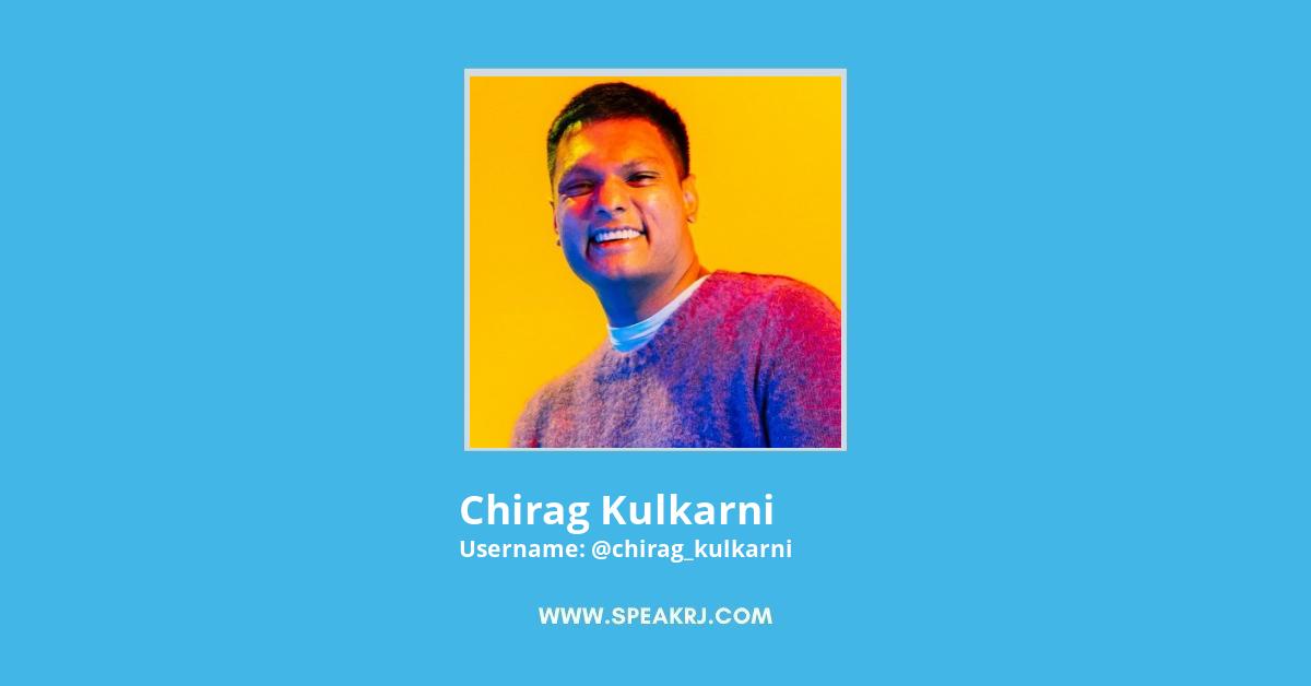 Chirag Kulkarni Twitter Stats