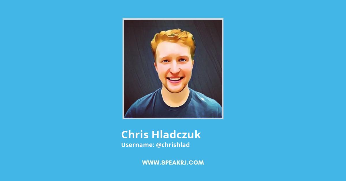 Chris Hladczuk Twitter Stats