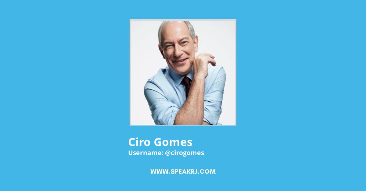 Ciro Gomes Twitter Followers Statistics Analytics SPEAKRJ Stats