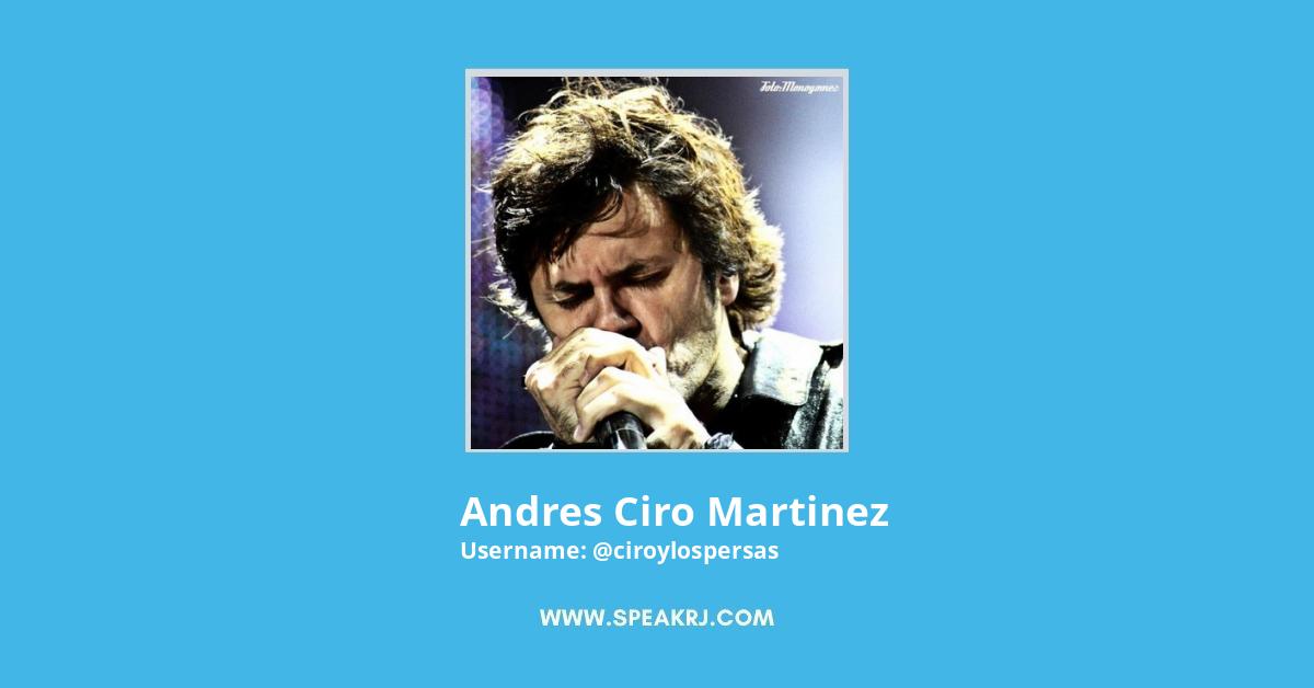 Andres Ciro Martinez Twitter Top Mentions Hashtags SPEAKRJ