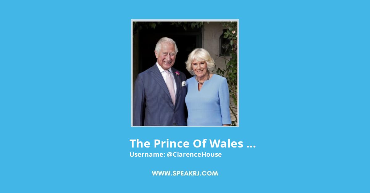The Prince of Wales and The Duchess of Cornwall Twitter Stats