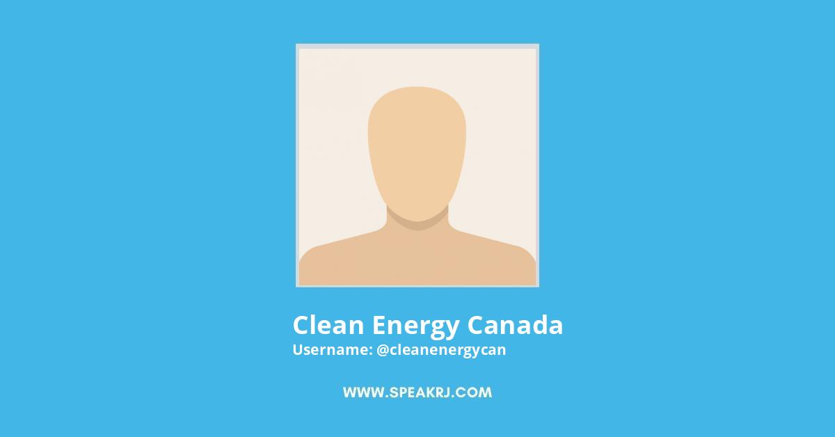 Clean Energy Canada Twitter Stats
