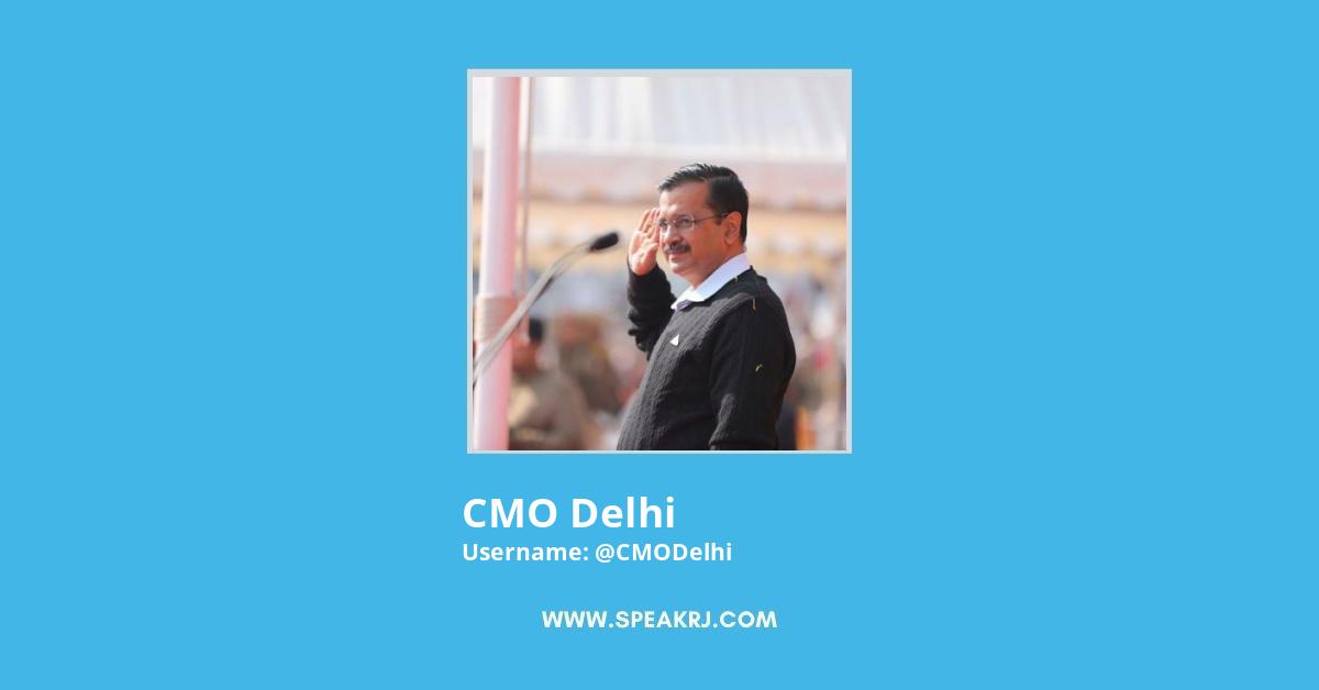 Cmo Delhi Twitter Followers Statistics Analytics Speakrj Stats