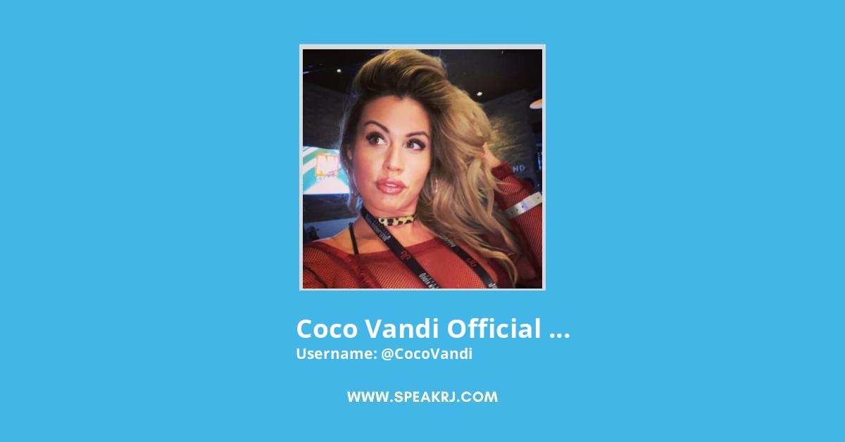 Coco Vandi Official And Only Twitter Similar Accounts - SPEAKRJ Stats.