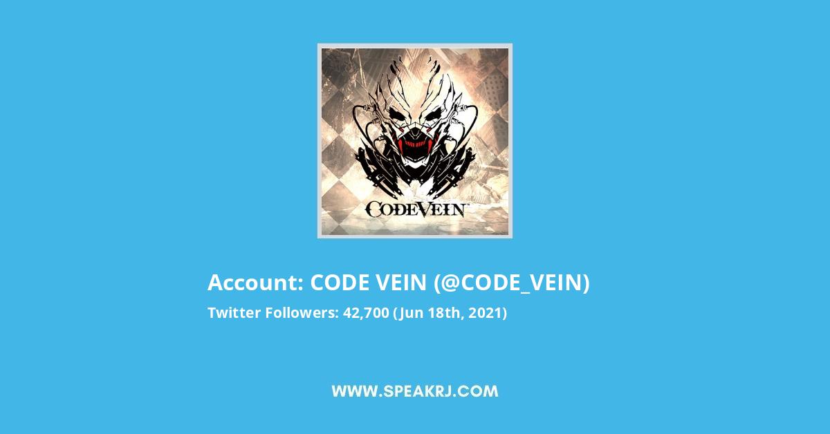 CODE VEIN Twitter Stats