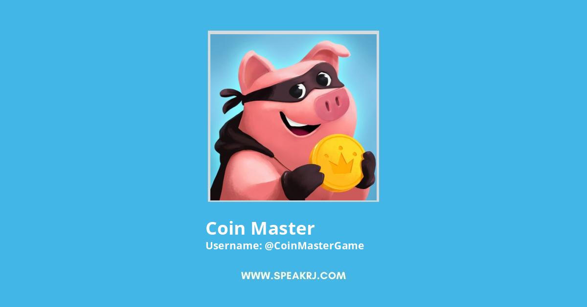 Coin Master Twitter Followers Statistics Analytics SPEAKRJ Stats