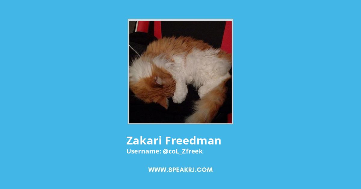 Zakari Freedman Twitter Stats
