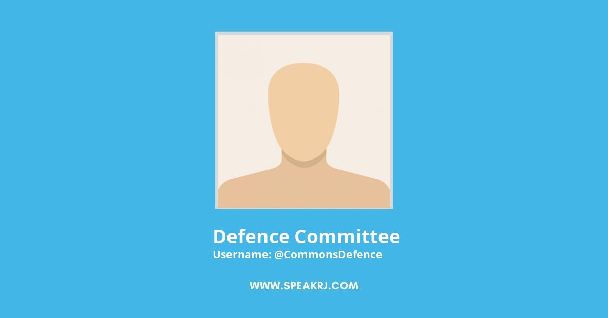 Defence Committee Twitter Stats