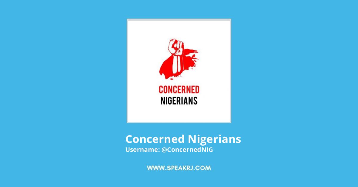 Concerned Nigerians Twitter Stats