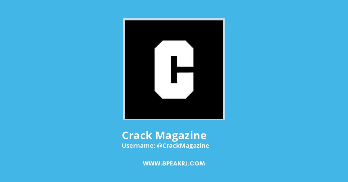 Crack Magazine Twitter Stats