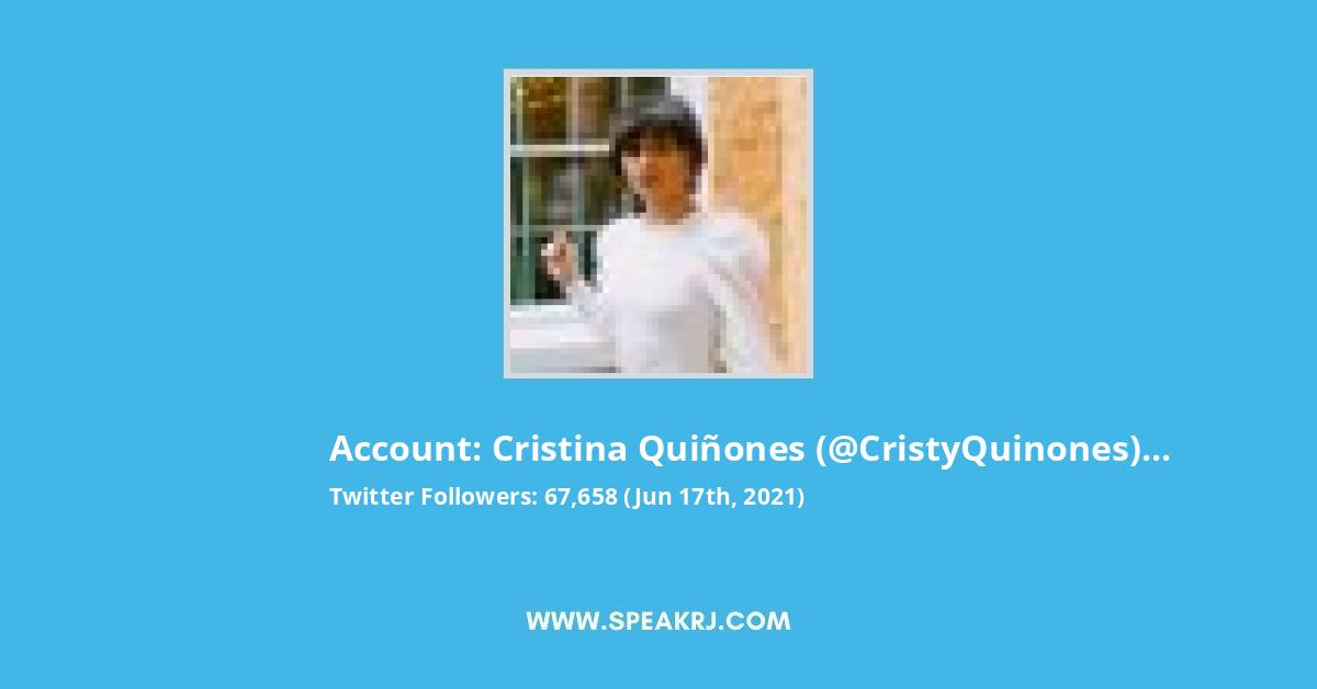 CRISTIANA ๐ค Twitter Stats