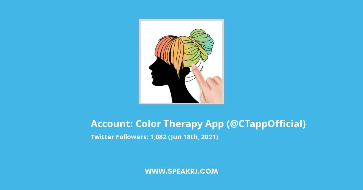 Color Therapy App Twitter Stats