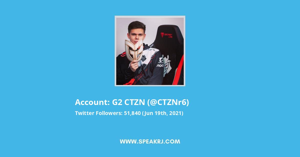 G2 CTZN Twitter Stats