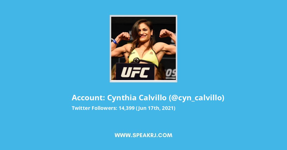 Cynthia Calvillo Twitter Stats