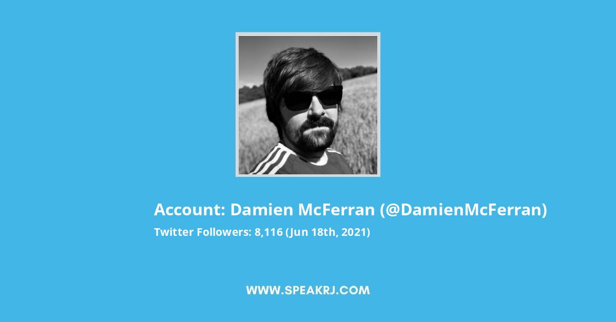 Damien McFerran Twitter Stats