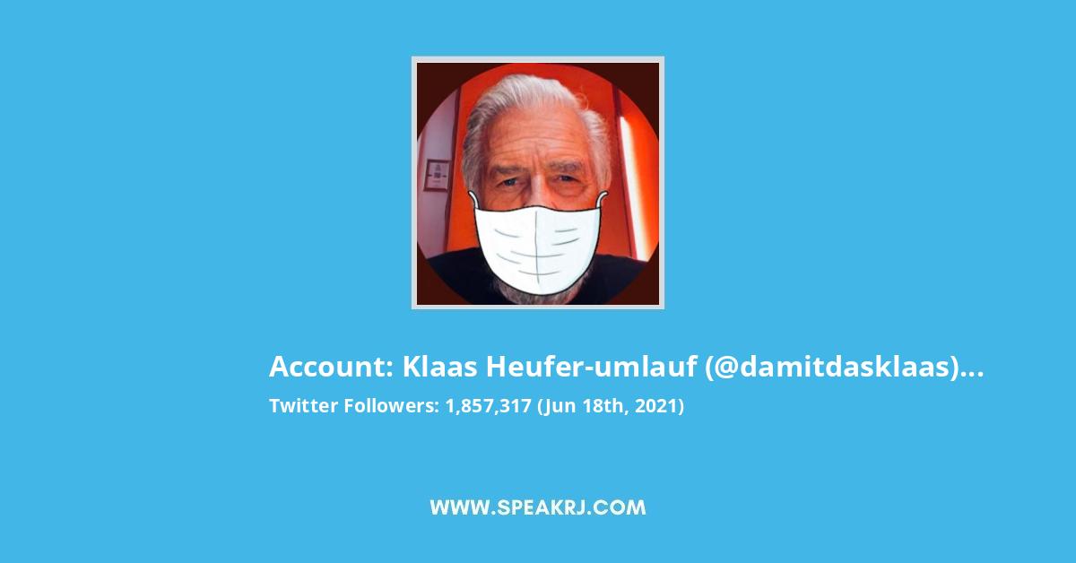 klaas heufer-umlauf Twitter Stats