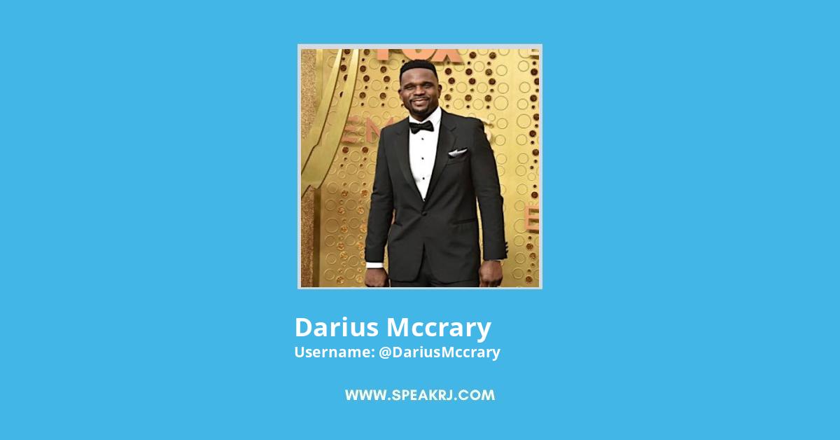 Darius Mccrary Twitter Stats