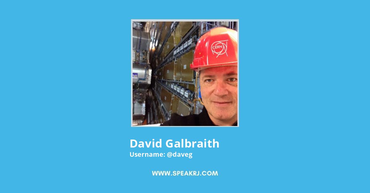 David Galbraith Twitter Stats